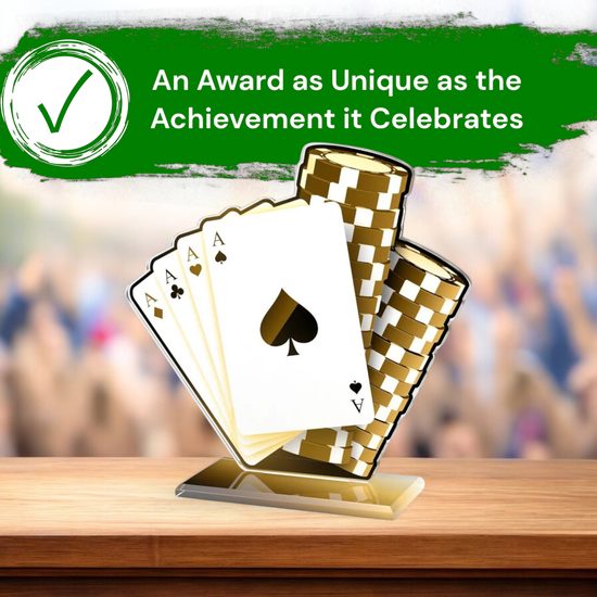 Cannes Classic Playing Cards Trophy