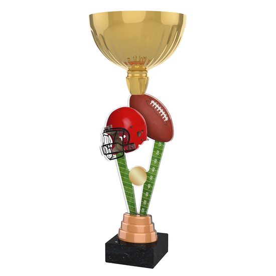 London American Football Gold Cup Trophy