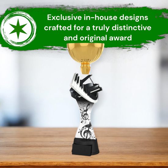 Vancouver Piano and Keyboard Gold Cup Trophy