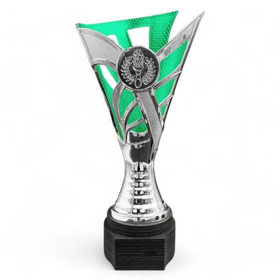 Tewin Silver & Green Laser Cup
