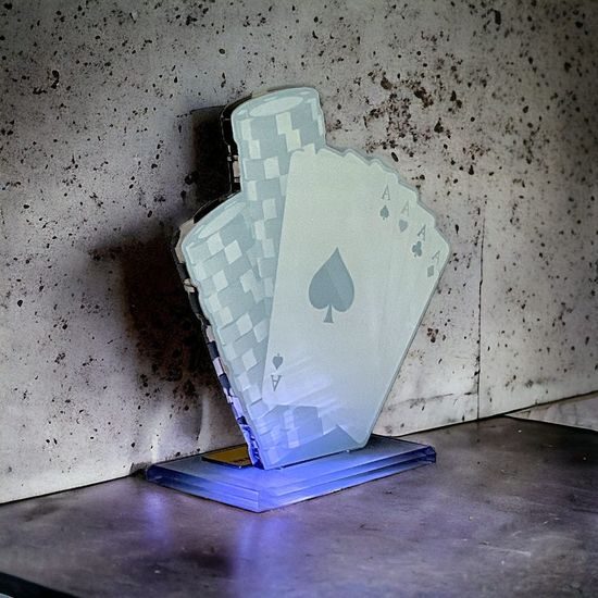 Cannes Classic Playing Cards Trophy