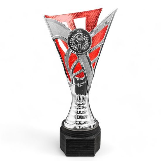 Tewin Silver & Red Laser Cup