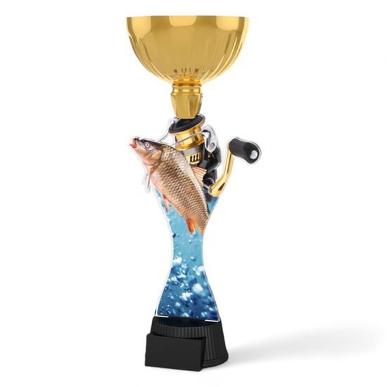 Vancouver Fishing Reel Gold Cup Trophy