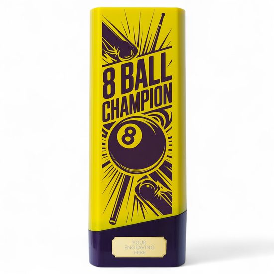 Tower Elite Heavyweight 8 Ball Pool Champion Trophy