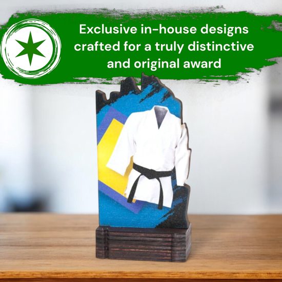 Shard Kimono Jacket Eco Friendly Wooden Trophy