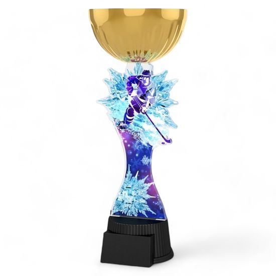 Vancouver Ice Hockey Snowflake Gold Cup Trophy