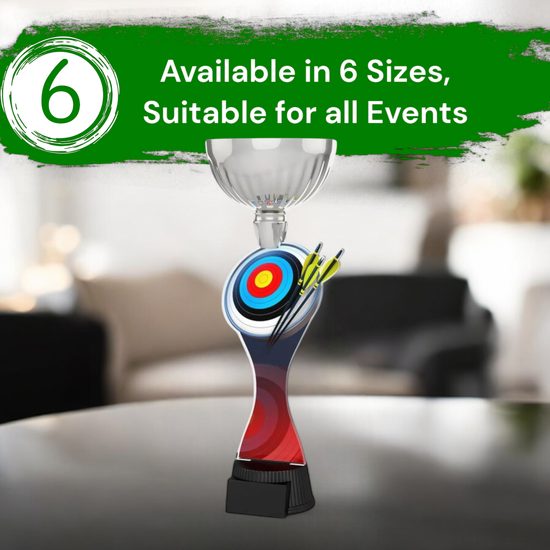 Montreal Archery Target Silver Cup Trophy
