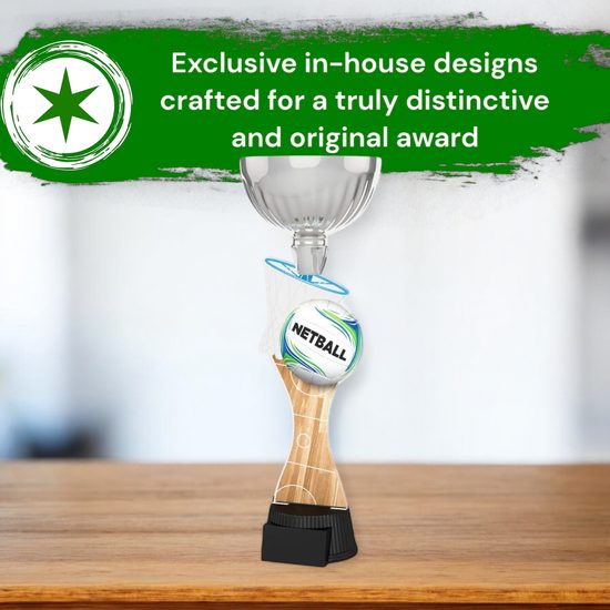 Montreal Netball Silver Cup Trophy