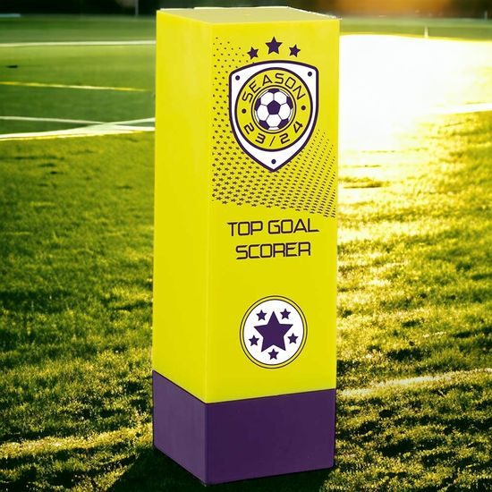 Prodigy Tower Top Goal Scorer Football Trophy (FREE CLUB LOGO)