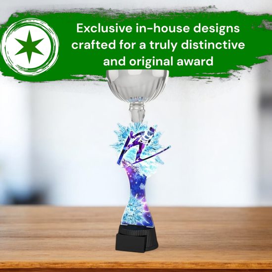 Montreal Ski Jump Silver Cup Trophy