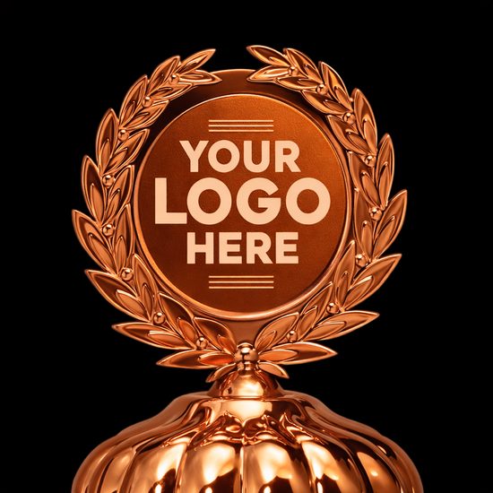 Conrad Bronze Logo Cup with Lid