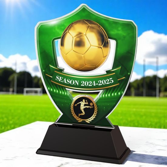Club Colours Football Squad 2024-25 Shield Trophy