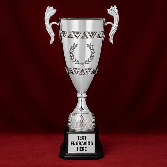 Earl Silver Laser Cut Trophy Cup