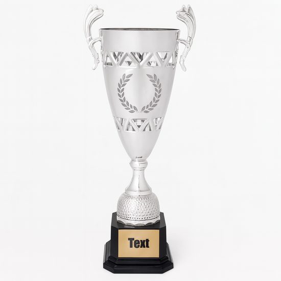 Earl Silver Laser Cut Trophy Cup