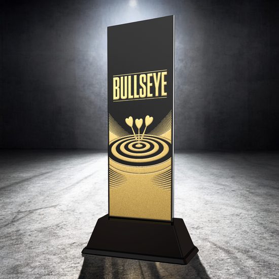 Shadowline Bullseye Metal Darts Trophy