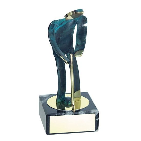 Toledo Golf Handmade Metal Trophy
