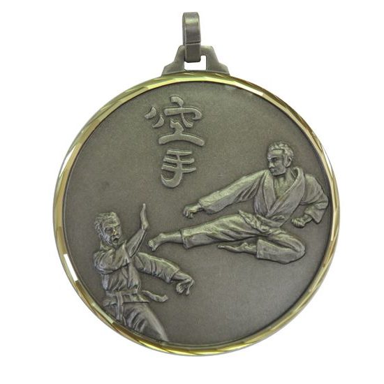 Diamond Edged Karate Sensei Silver Medal