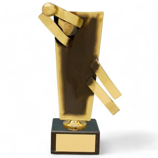 Murcia Football Goalkeeper Metal Trophy