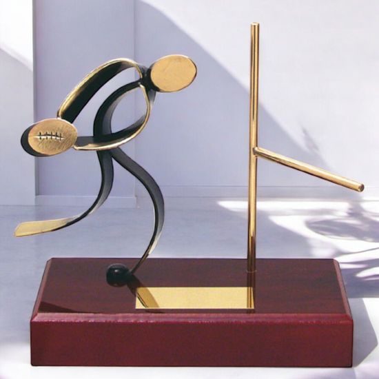 Barcelona Rugby Handmade Metal Trophy