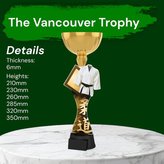 Vancouver Classic Martial Arts Gold Cup Trophy