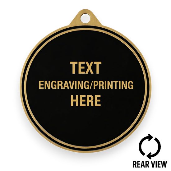 Valour Music Stainless Steel Metal Medal