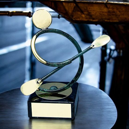 Bilbao Canoeing Handmade Metal Trophy