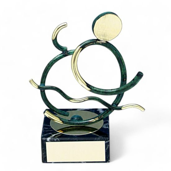 Bilbao Triathlon Handmade Metal Trophy