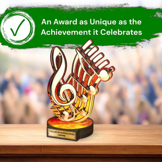 Grove Music Real Wood Trophy