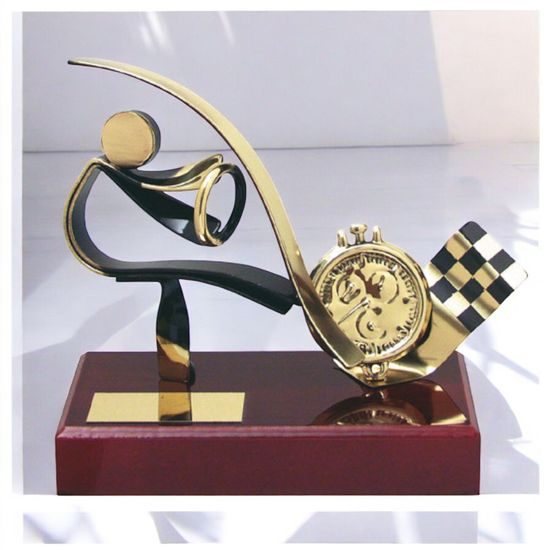 Barcelona Motorsport Handmade Metal Trophy