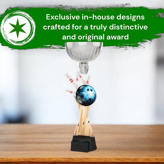 Montreal Tenpin Bowling Silver Cup Trophy