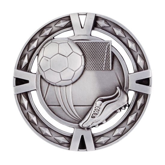 V-Tech Football Silver Medal 60mm
