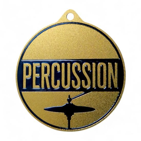 Quantum Percussion Stainless Steel Medal