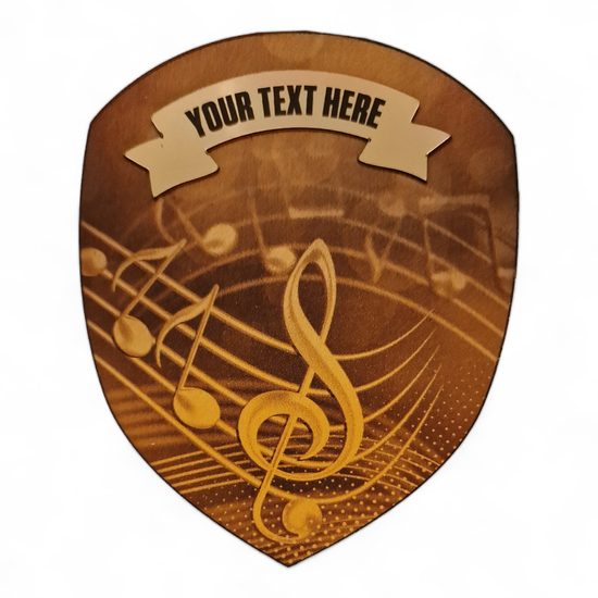 Regal Birchwood Music Sepia Shield