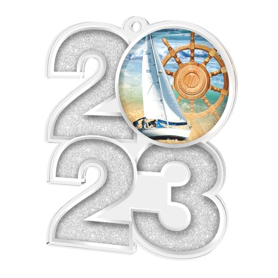 Sailing Acrylic 2023 Medal