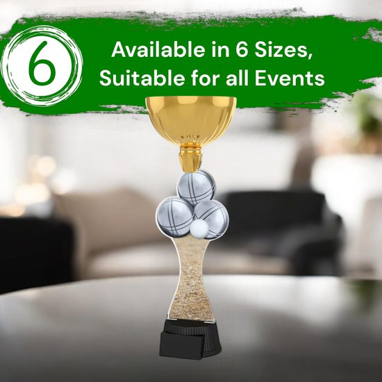 Vancouver Pétanque Balls Gold Cup Trophy
