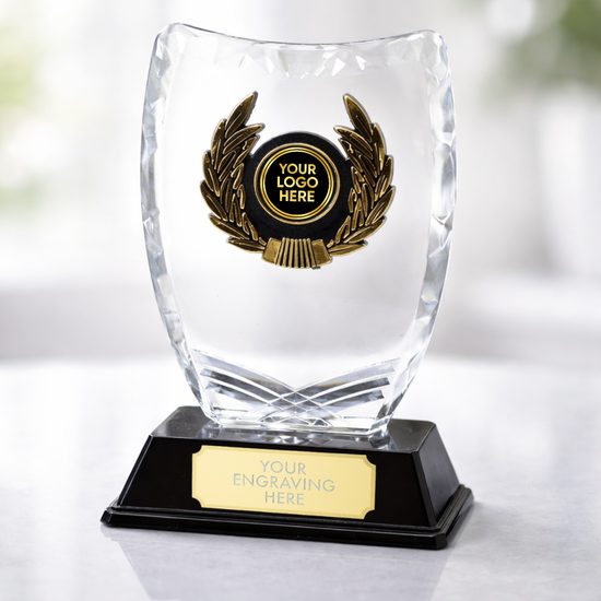 Iceberg Logo Insert Trophy