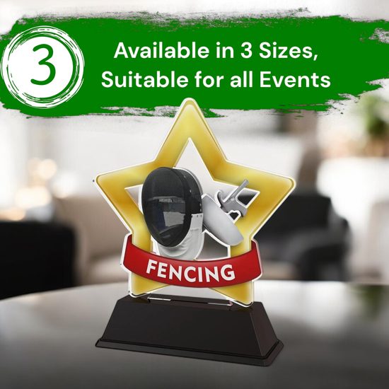 Mini Star Fencing Trophy