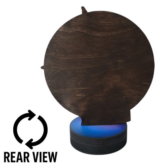 Grove Barebow Archery Wooden Trophy