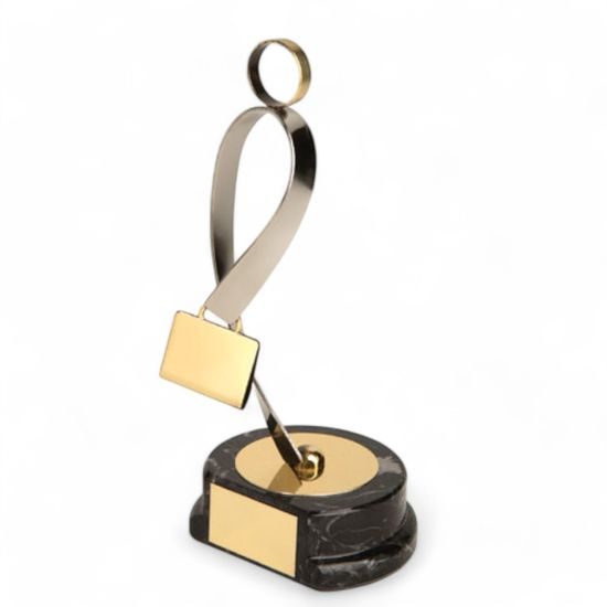 Sevilla Business Person Handmade Metal Trophy