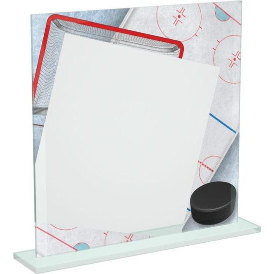 Eloise Ice Hockey Full Colour Printed Glass Award