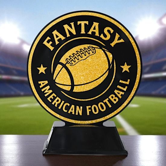 Quantum Fantasy American Football Trophy
