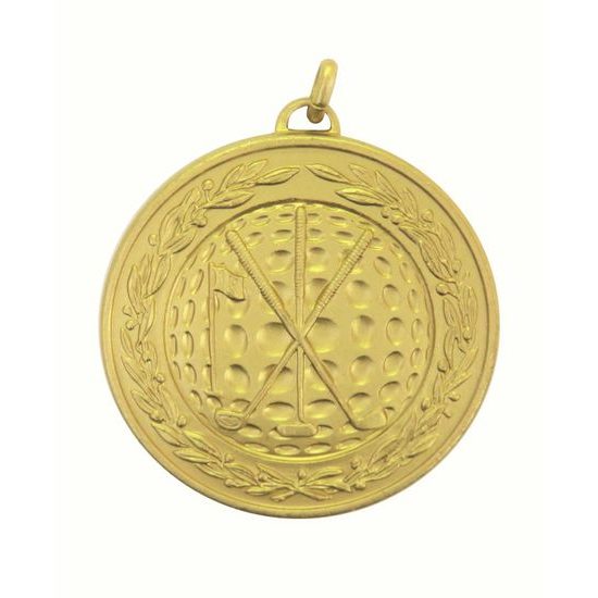 Diamond Edged Golf Ball Gold Medal