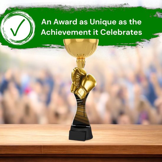 Vancouver Classic Boxing Gloves Gold Cup Trophy