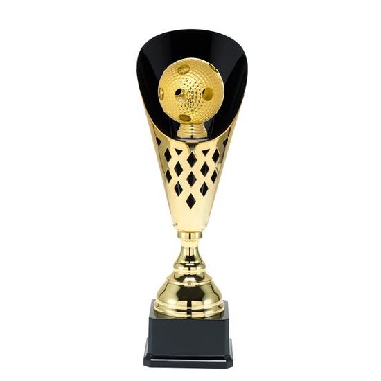 Salo Black & Gold 3D Contemporary Floorball Cup