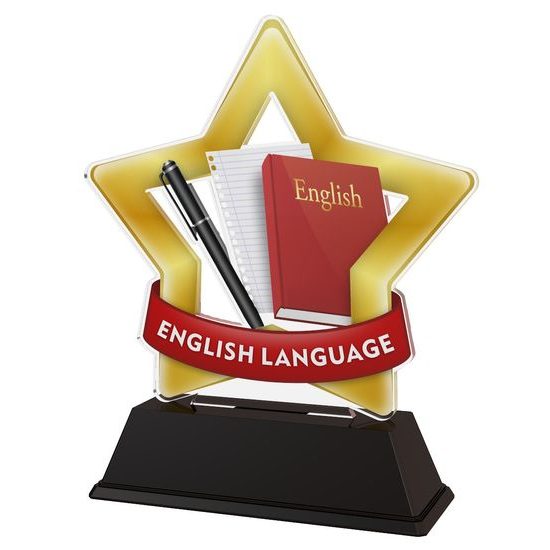 Mini Star English Language Trophy