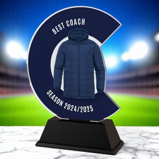 Cantu Best Coach Football Trophy