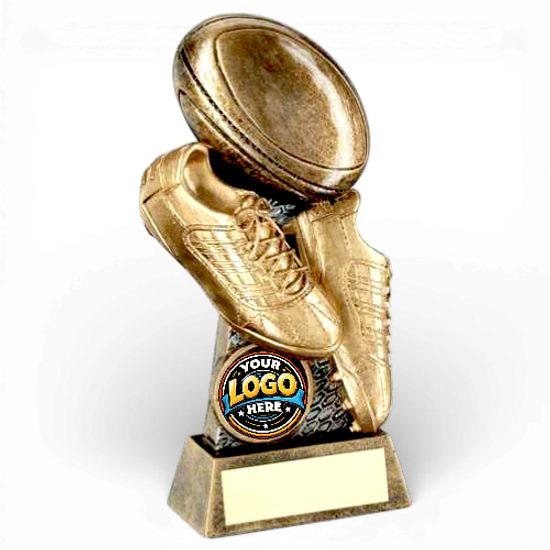 Lions Rugby Boots & Ball Trophy