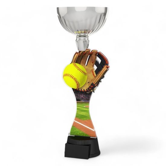 Montreal Softball and Glove Silver Cup Trophy