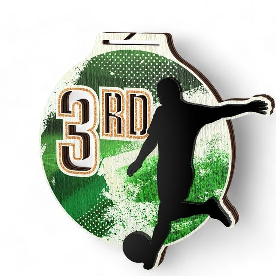 Highgrove Fusion Football Third Place Bronze Medal