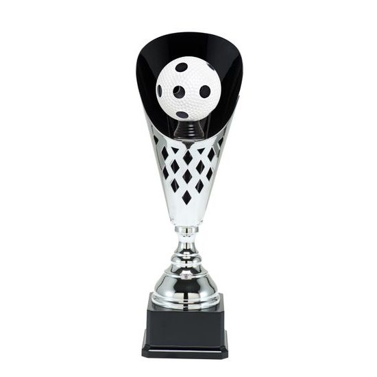 Salo Black & Silver 3D Contemporary Floorball Cup